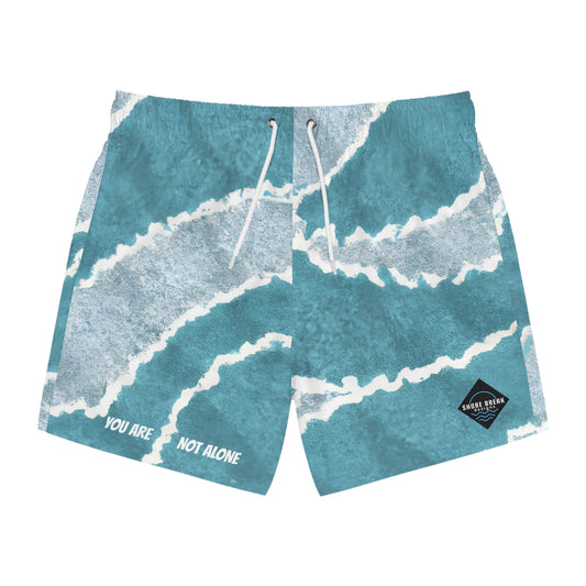 "Serene Shore Shorts" - Swim Trunks