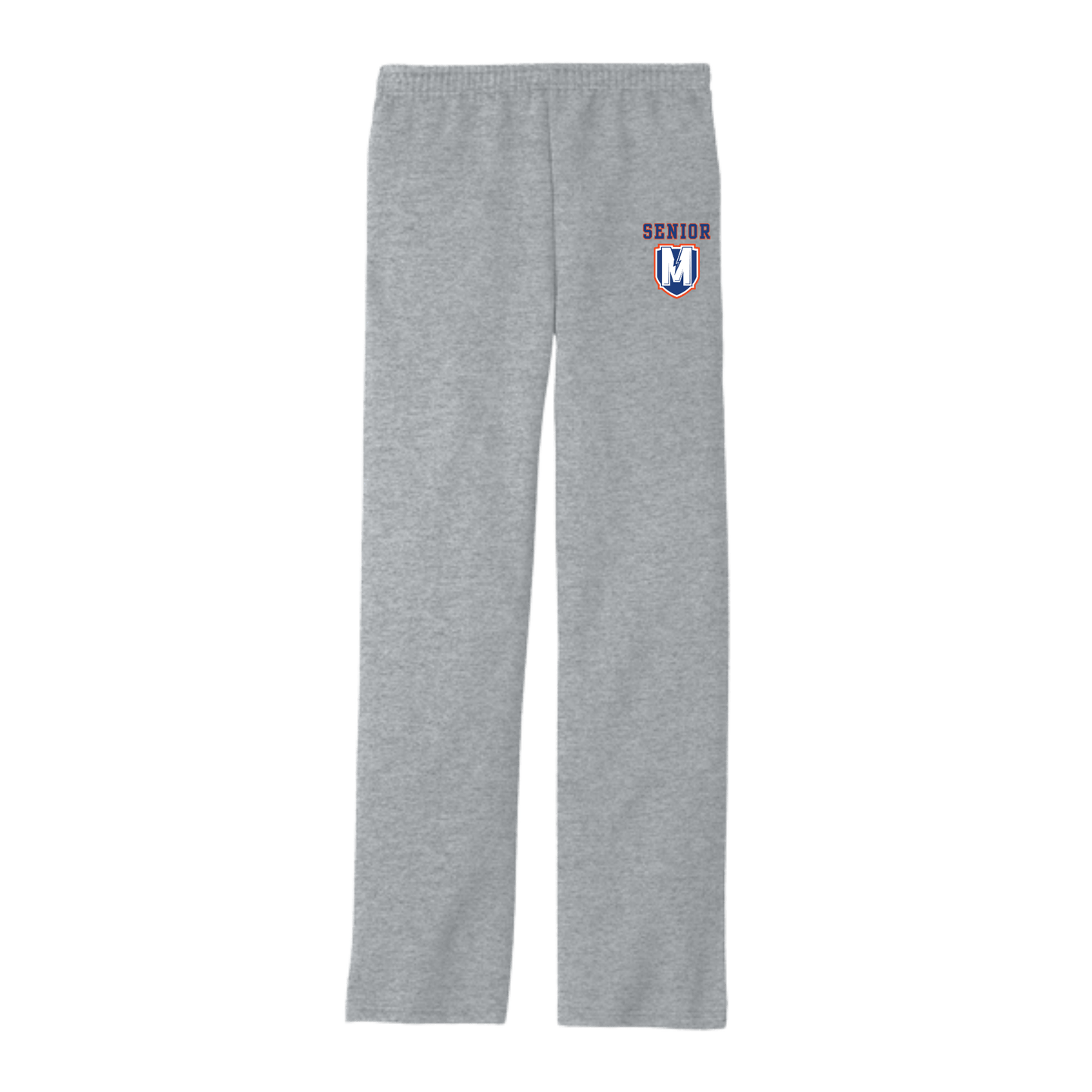 Millville Seniors Jerzee Nublend Open Bottom Sweats