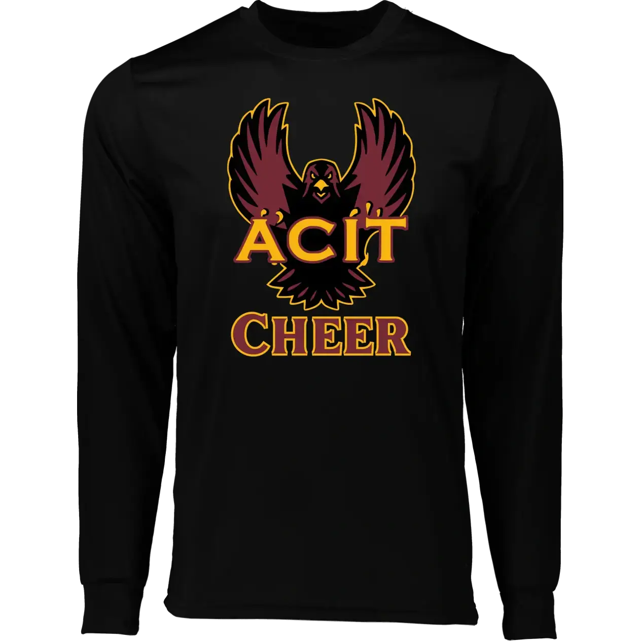 ACIT Cheer Long Sleeve Tees Men's and Women's Choices