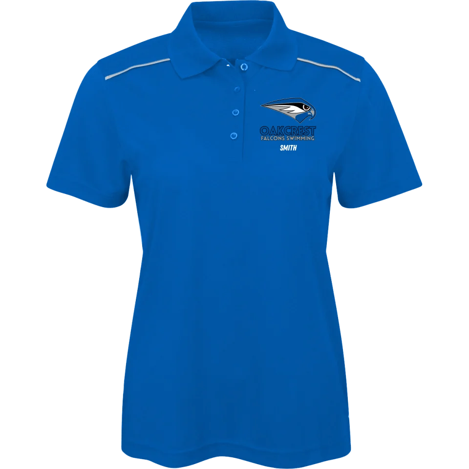 Oakcrest Swimming Ladies Polos