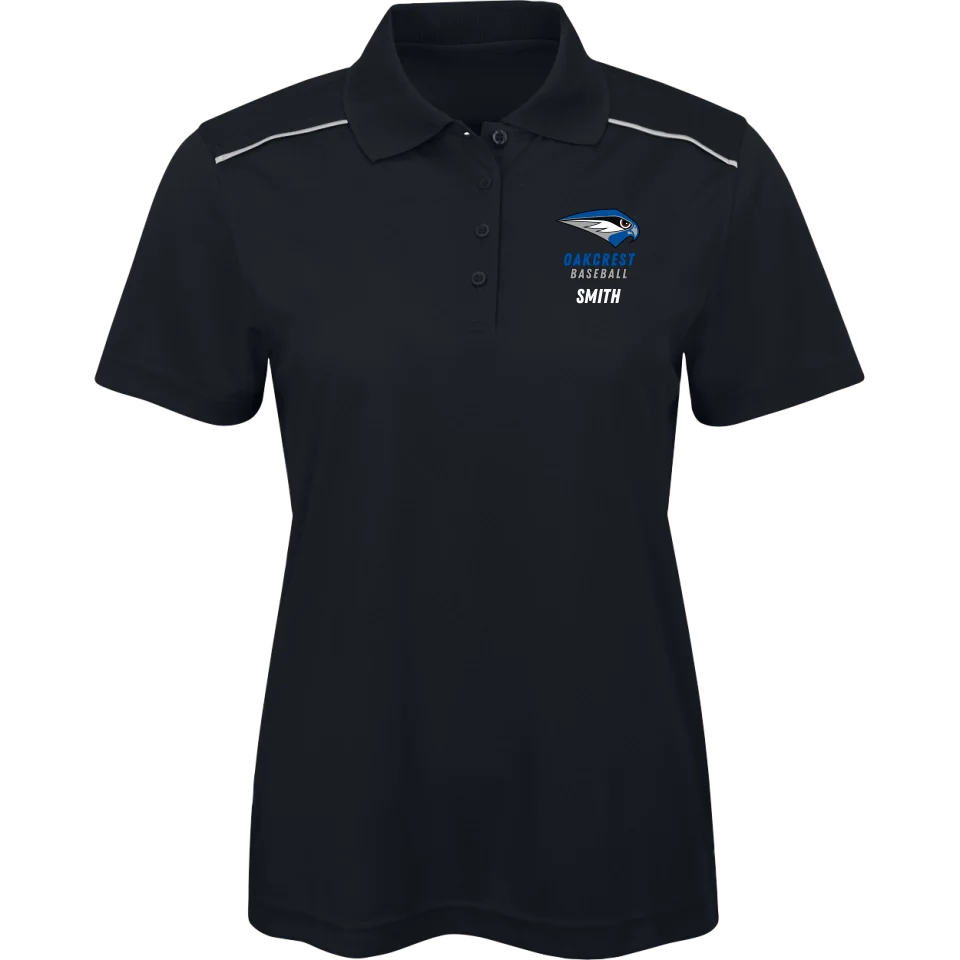 Oakcrest Baseball Ladies Polos