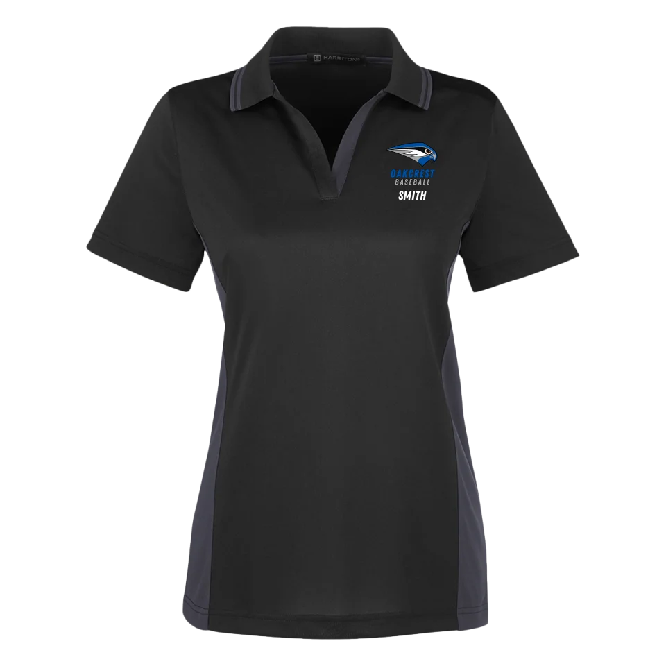Oakcrest Baseball Ladies Polos