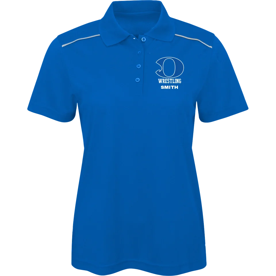 Oakcrest Wrestling Ladies Polos