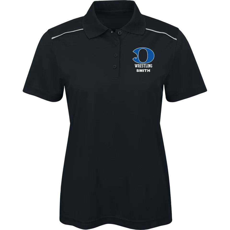 Oakcrest Wrestling Ladies Polos