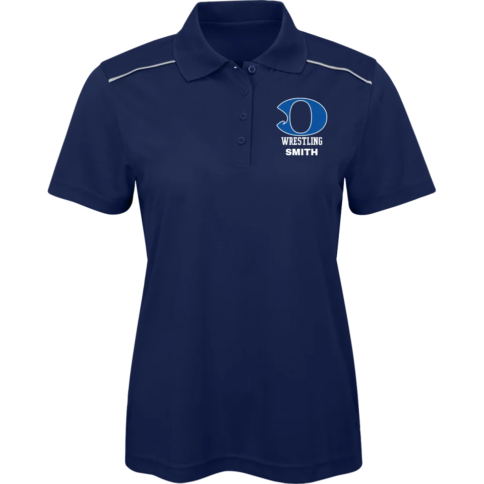 Oakcrest Wrestling Ladies Polos
