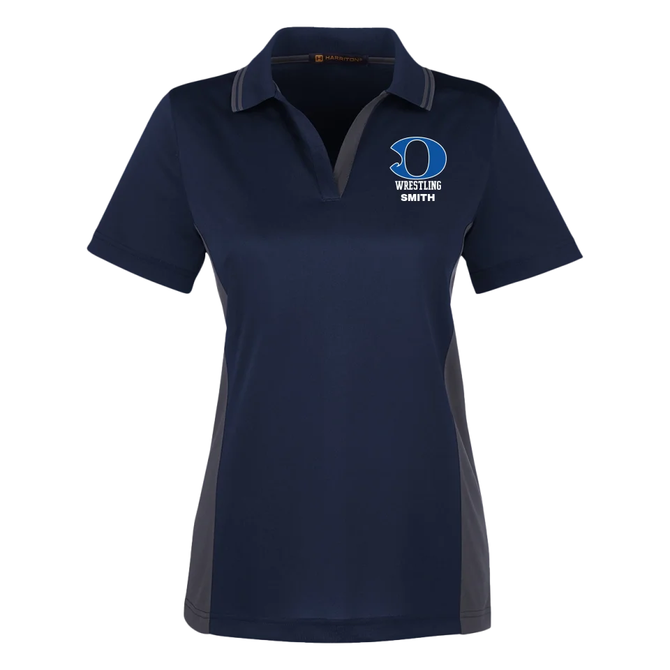 Oakcrest Wrestling Ladies Polos