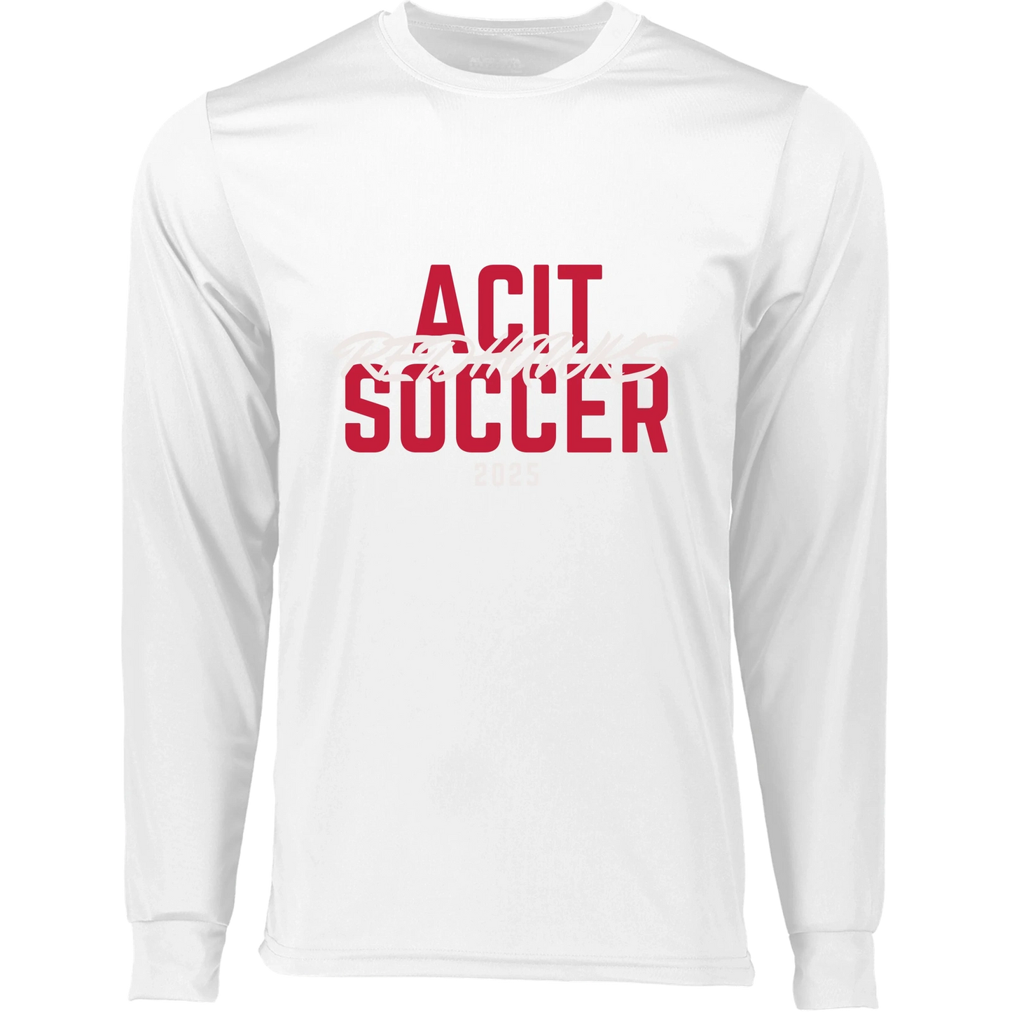 ACIT Girls Soccer Long Sleeve Tees (Men's and Women's Choices)