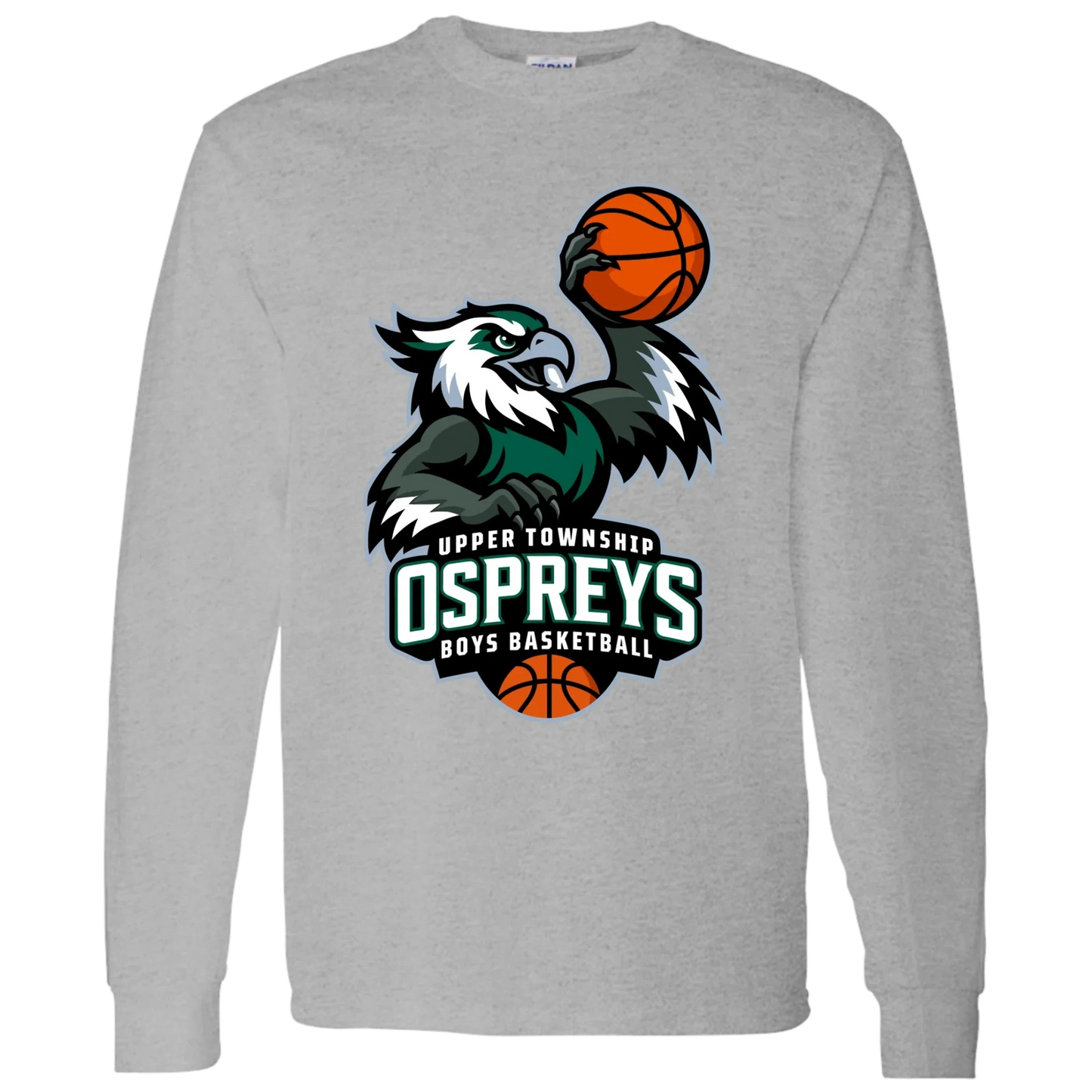 UTMS Boys Basketball Youth Long Sleeve Tee