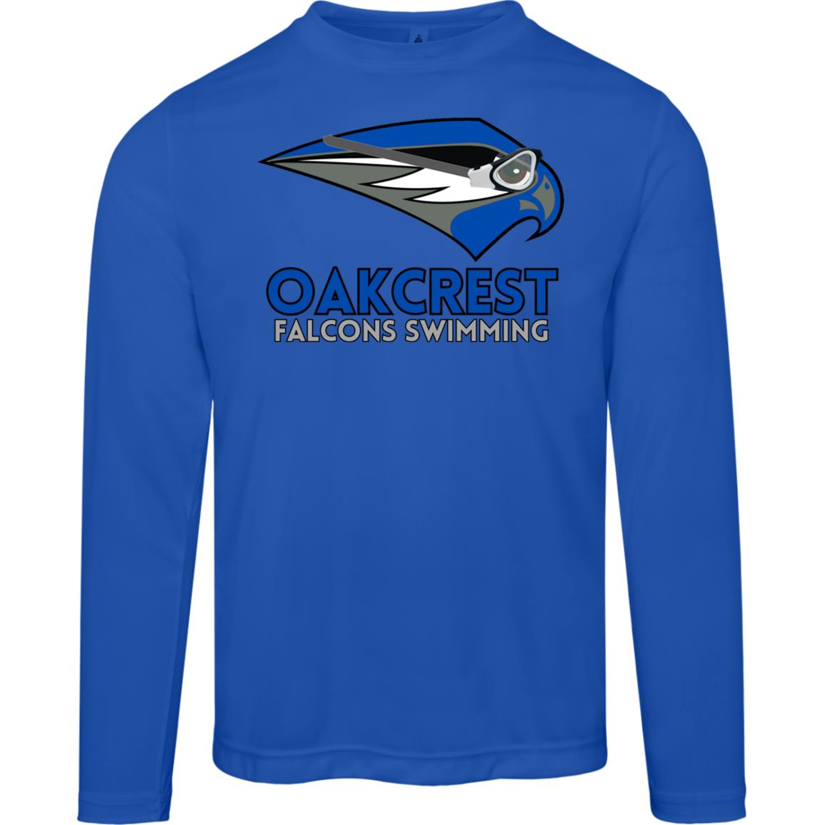 Oakcrest Swimming Long Sleeve Tees