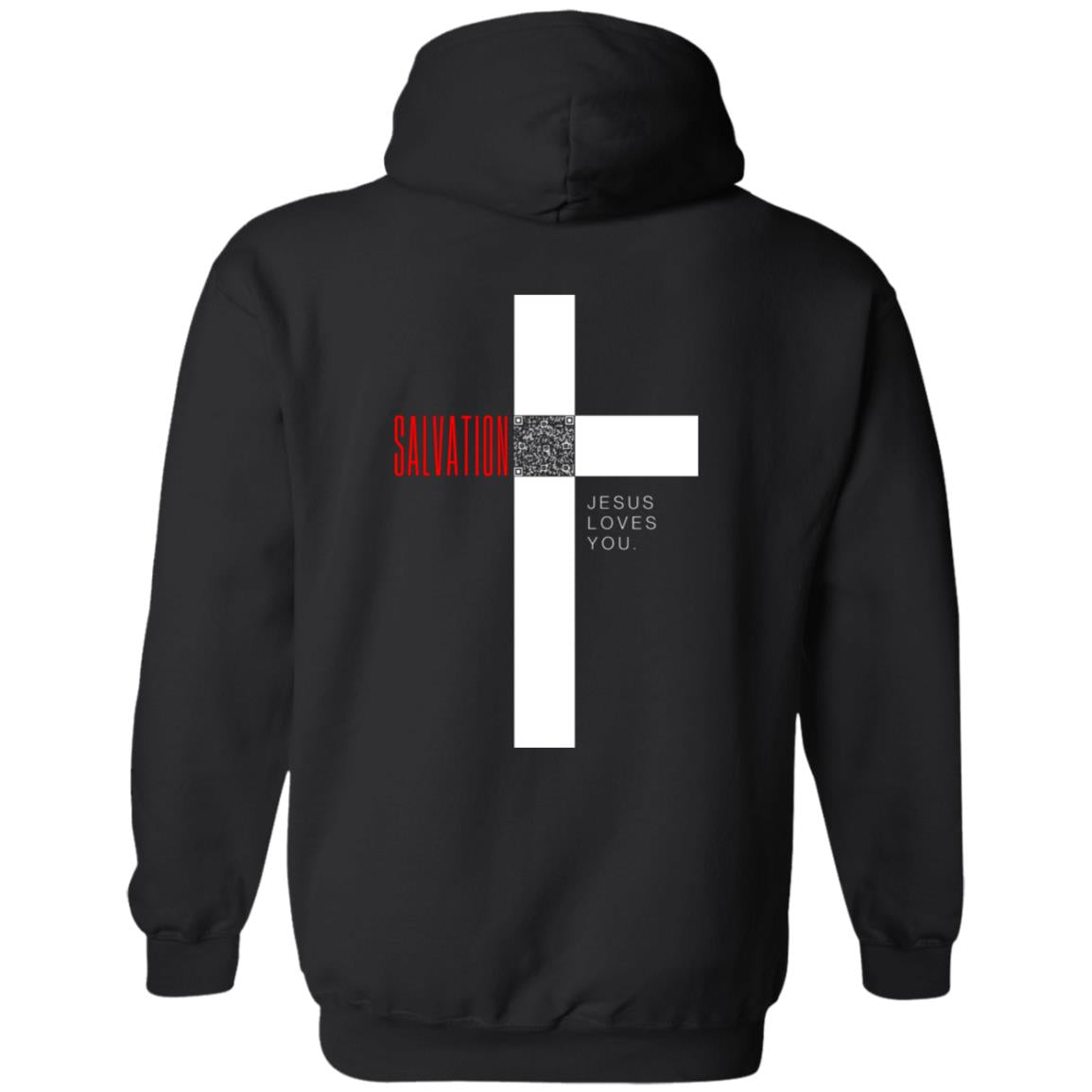 Cross of Salvation Pullover Hoodie- FaithLinks