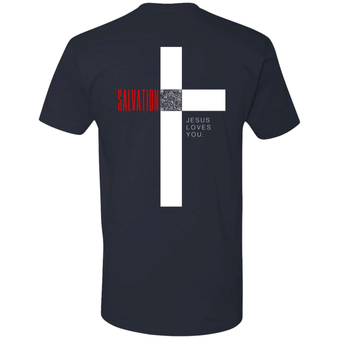 Cross of Salvation Short Sleeve Tee- FaithLinks