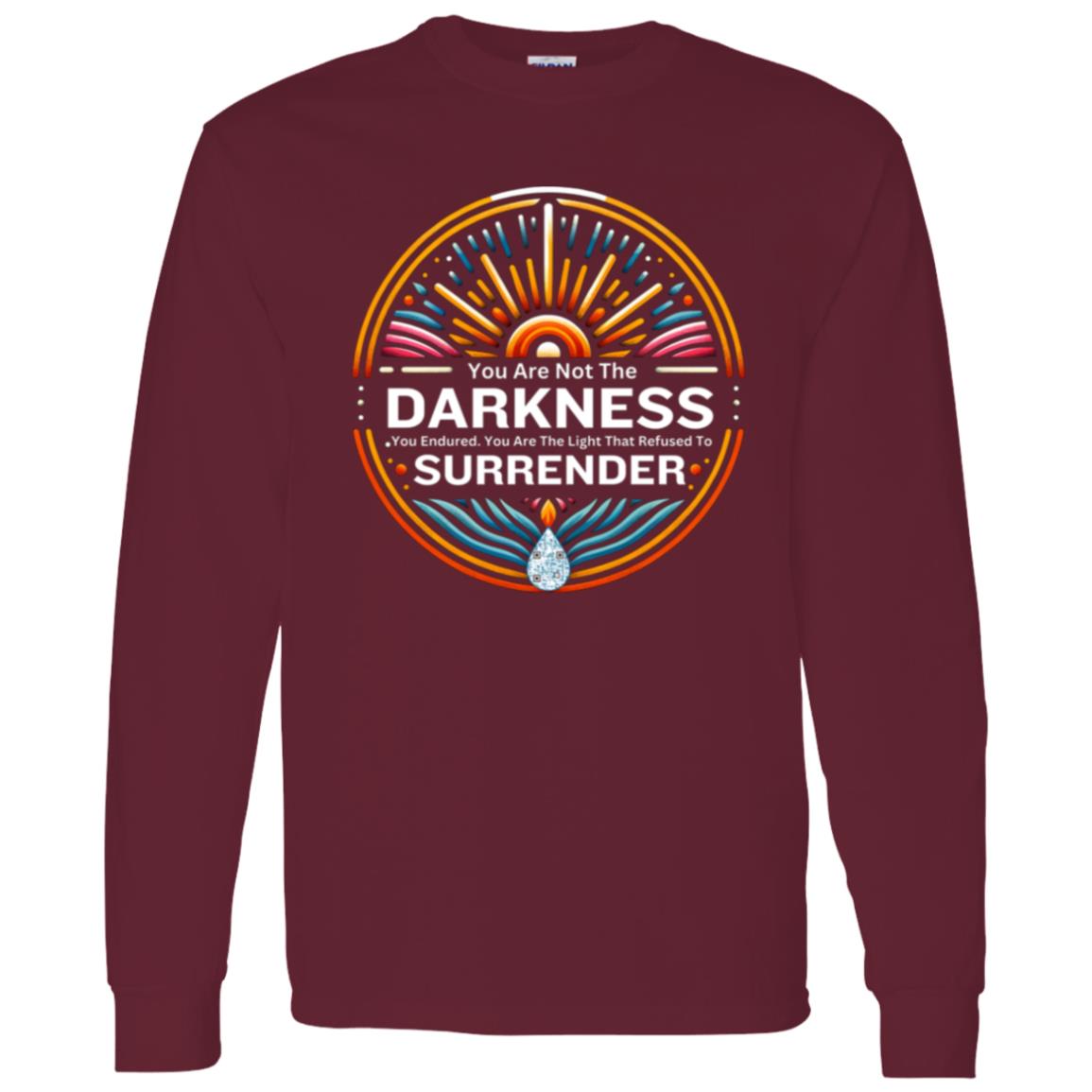 Resilient Light Long Sleeve Tee - Domestic/Sexual Violence Awareness