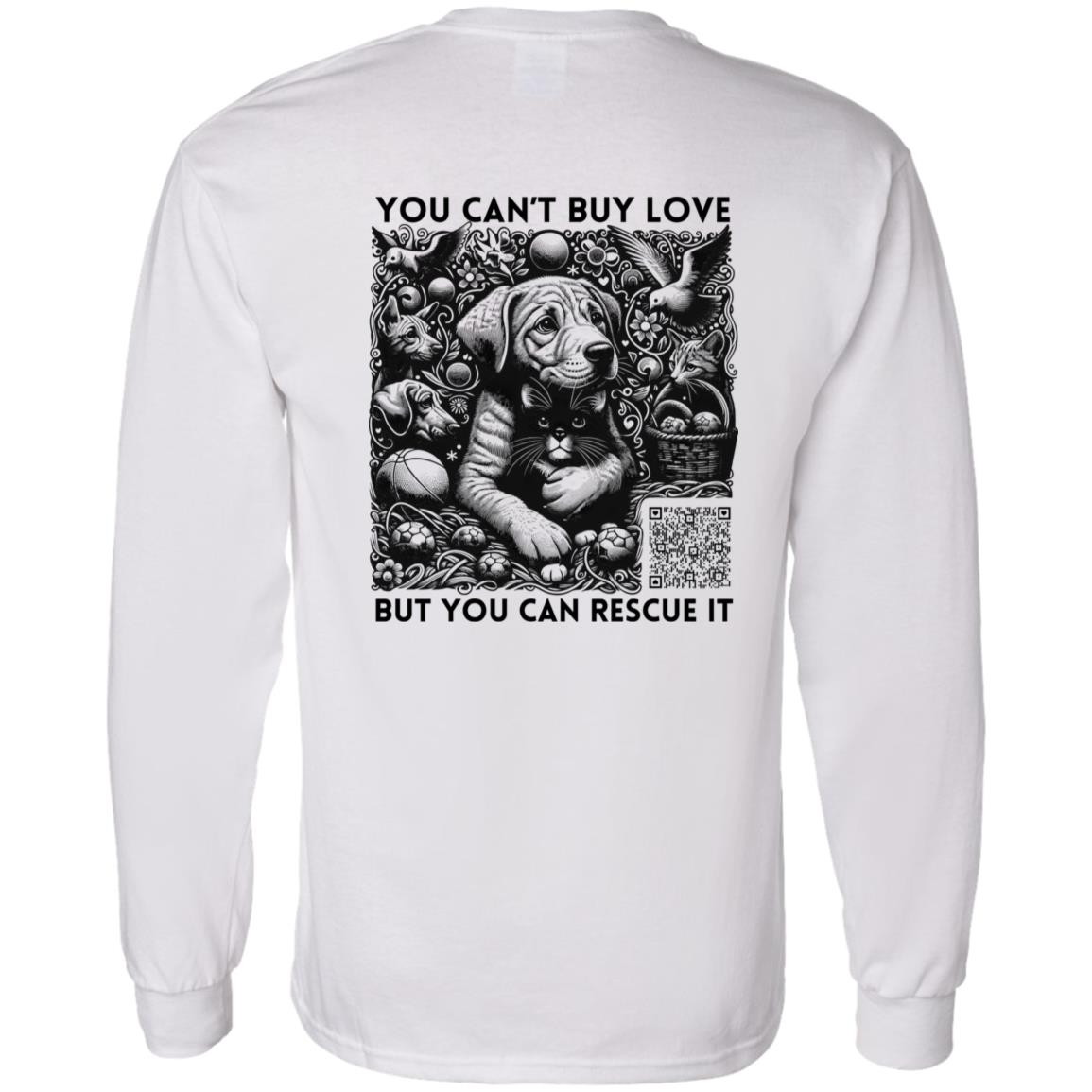 Heartfelt Rescue Long Sleeve Tee - Animal Rescue