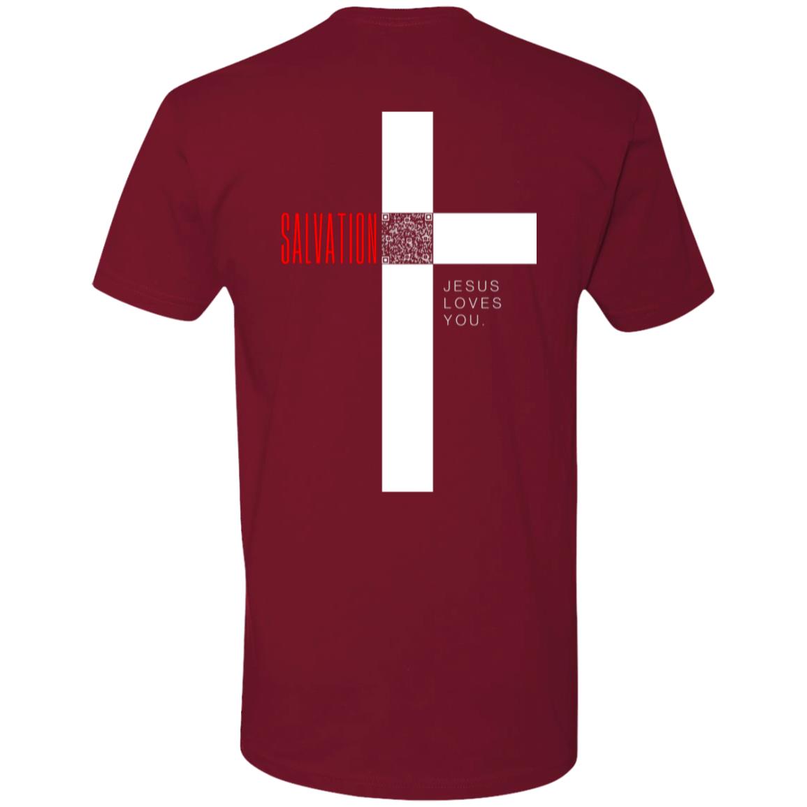 Cross of Salvation Short Sleeve Tee- FaithLinks