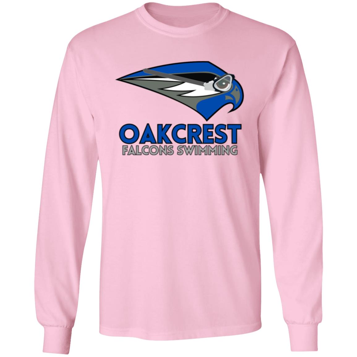 Oakcrest Swimming Long Sleeve Tees