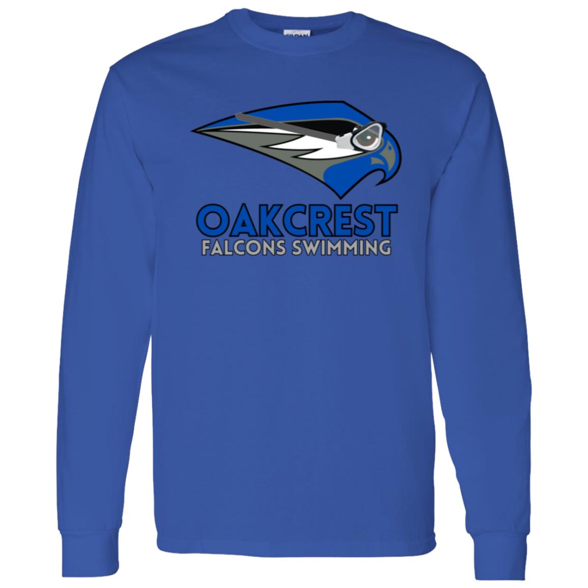 Oakcrest Swimming Long Sleeve Tees
