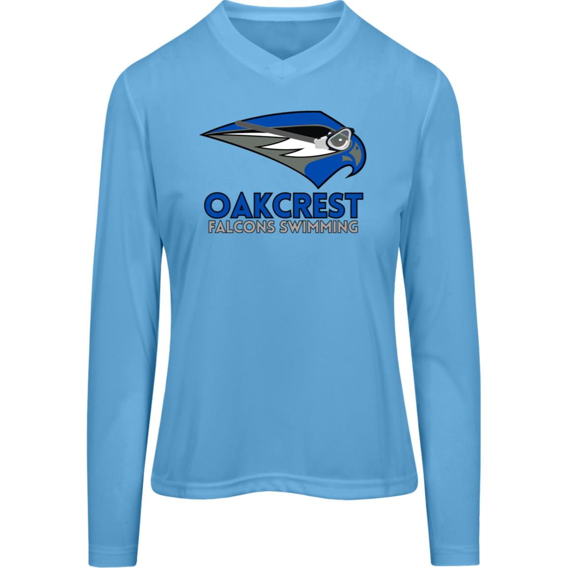 Oakcrest Swimming Long Sleeve Tees