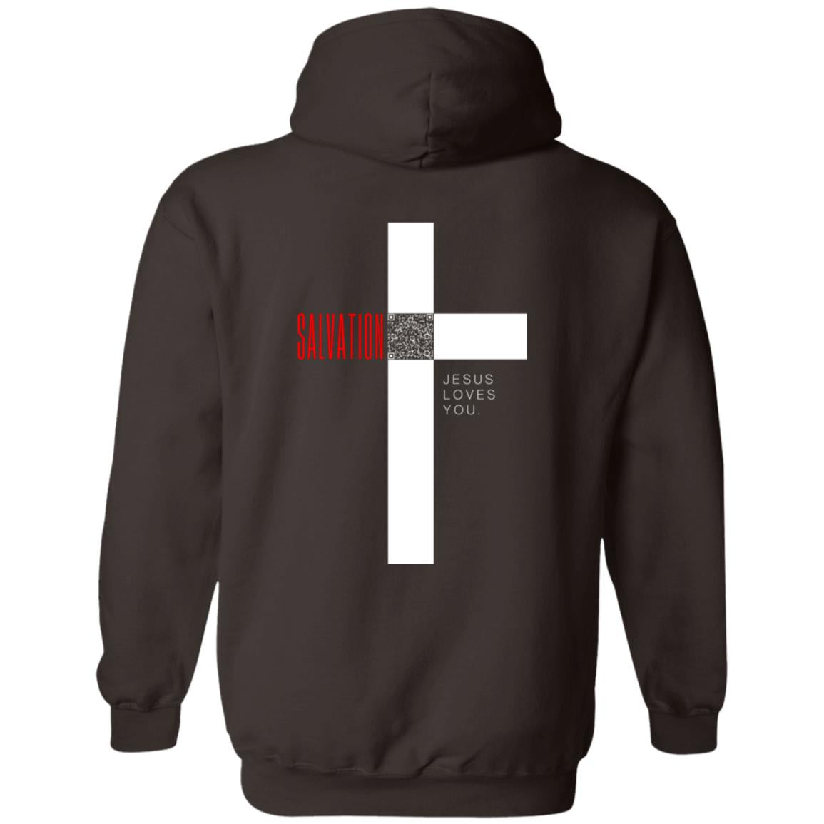 Cross of Salvation Pullover Hoodie- FaithLinks