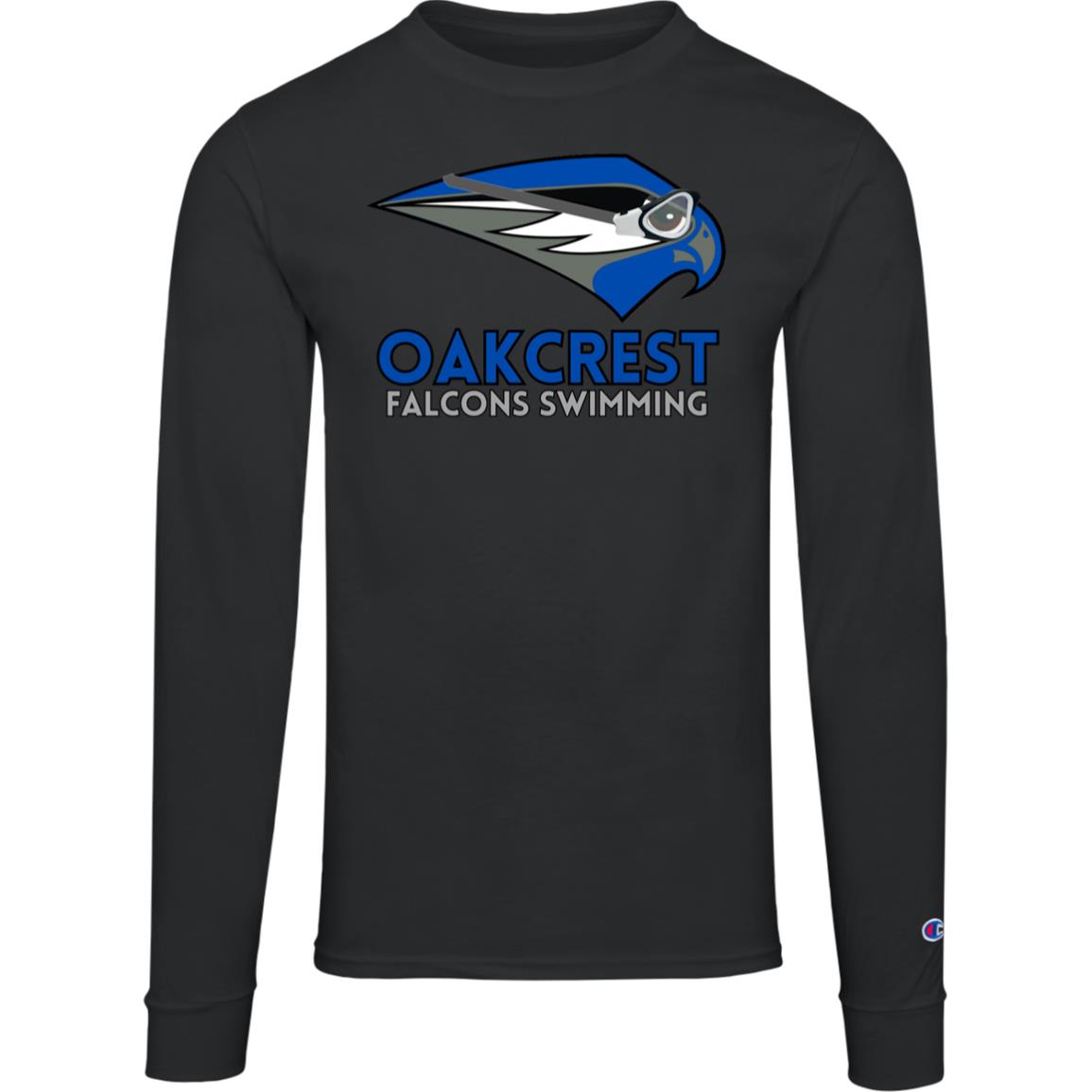 Oakcrest Swimming Premium LS Tees