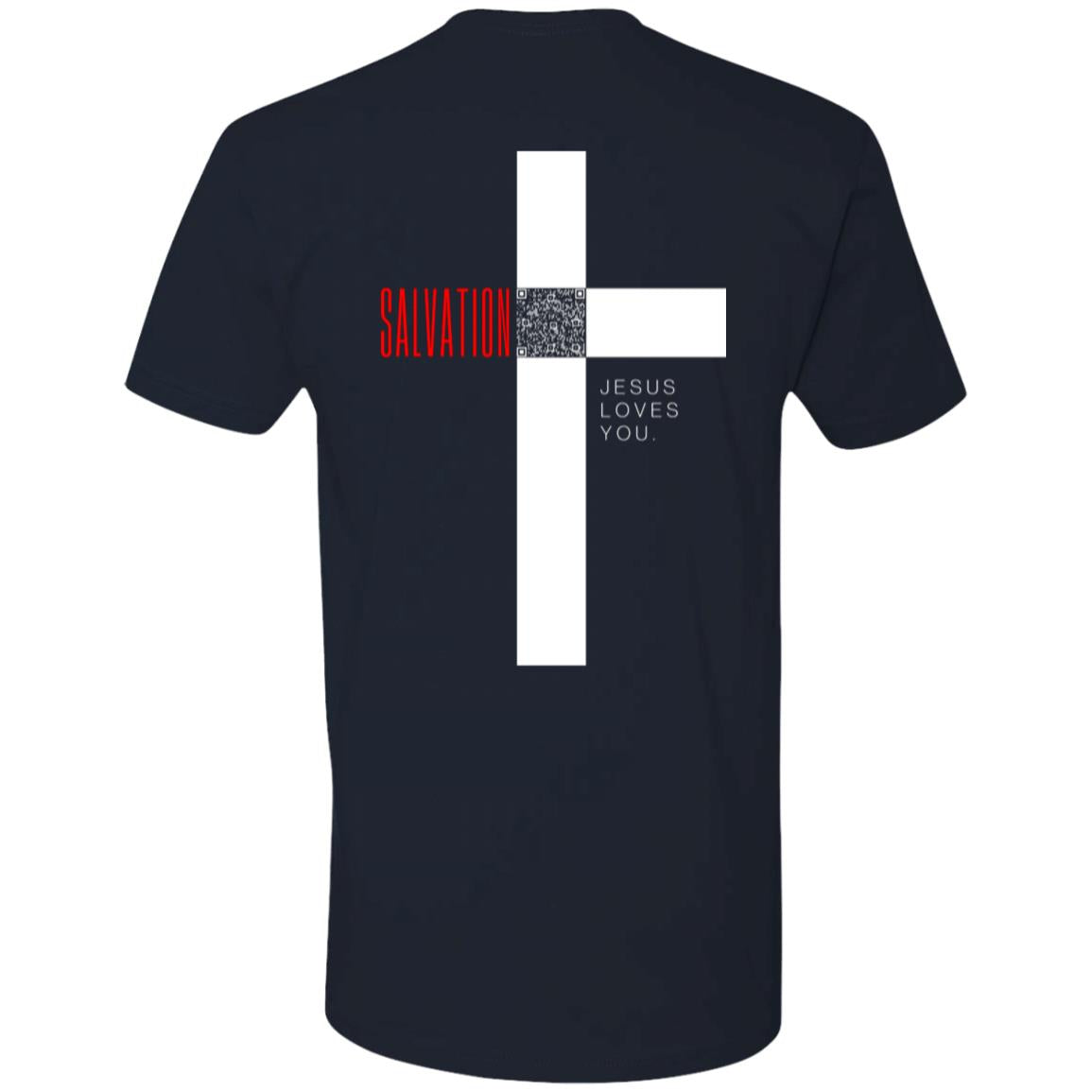 Cross of Salvation Short Sleeve Tee- FaithLinks