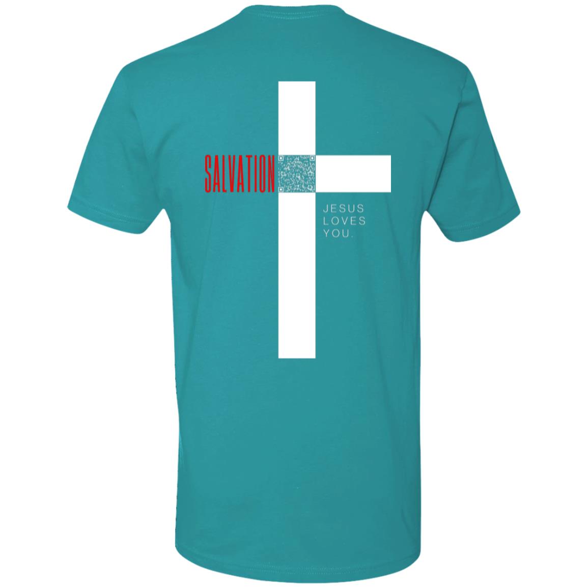 Cross of Salvation Short Sleeve Tee- FaithLinks