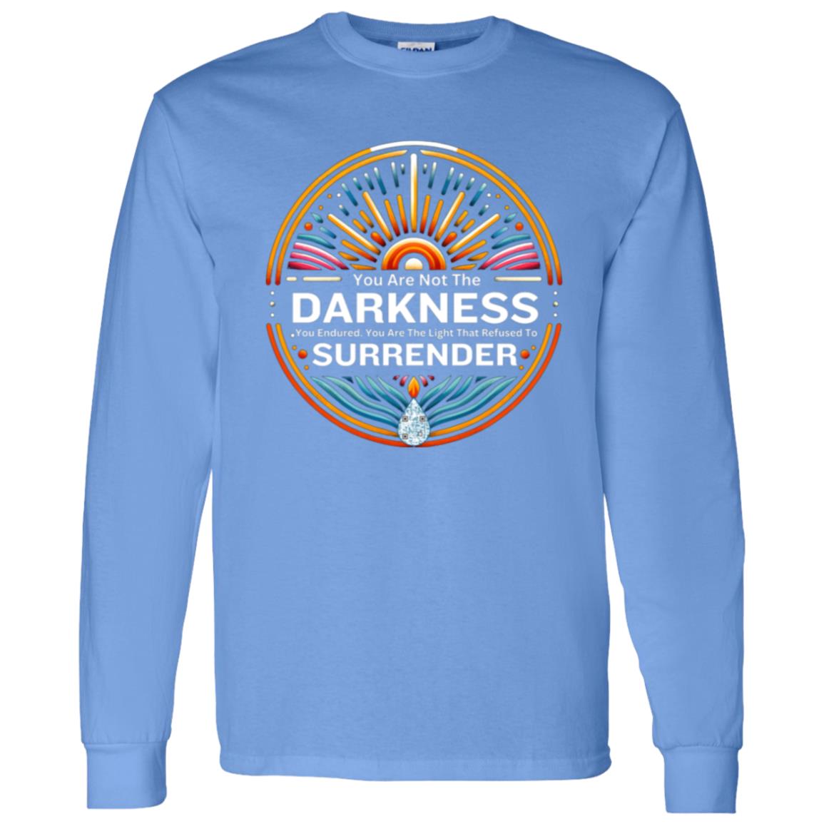 Resilient Light Long Sleeve Tee - Domestic/Sexual Violence Awareness