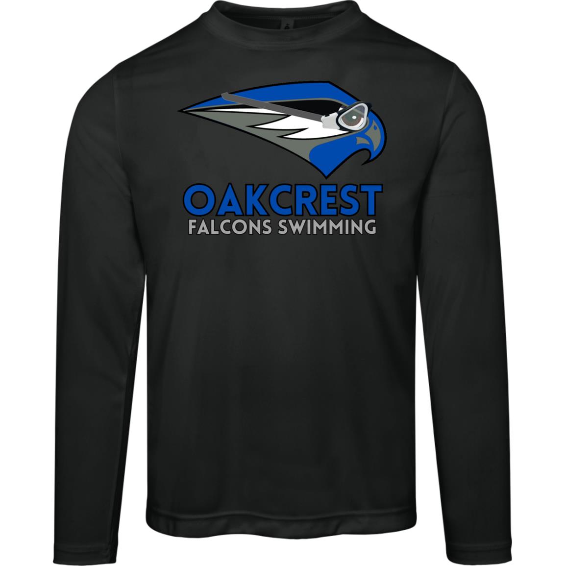 Oakcrest Swimming Long Sleeve Tees