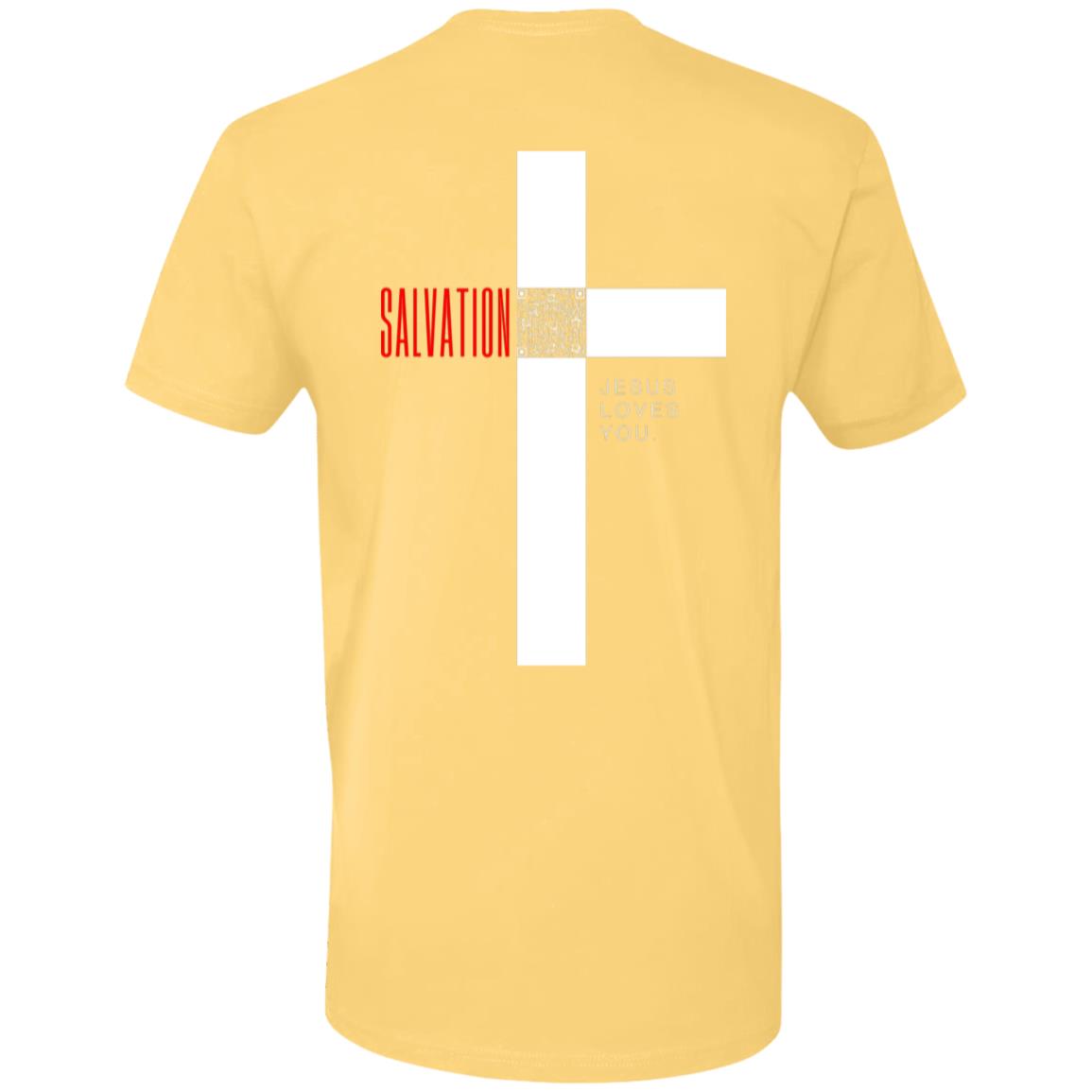 Cross of Salvation Short Sleeve Tee- HopeLinks QrClothes