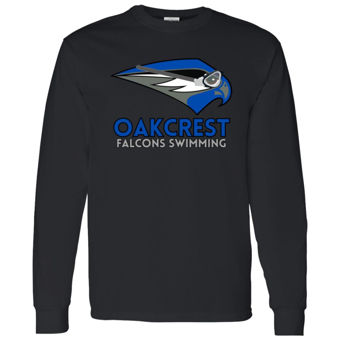 Oakcrest Swimming Long Sleeve Tees