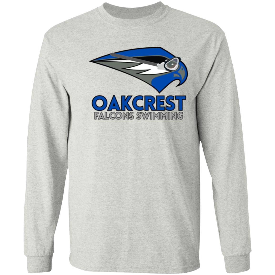Oakcrest Swimming Long Sleeve Tees