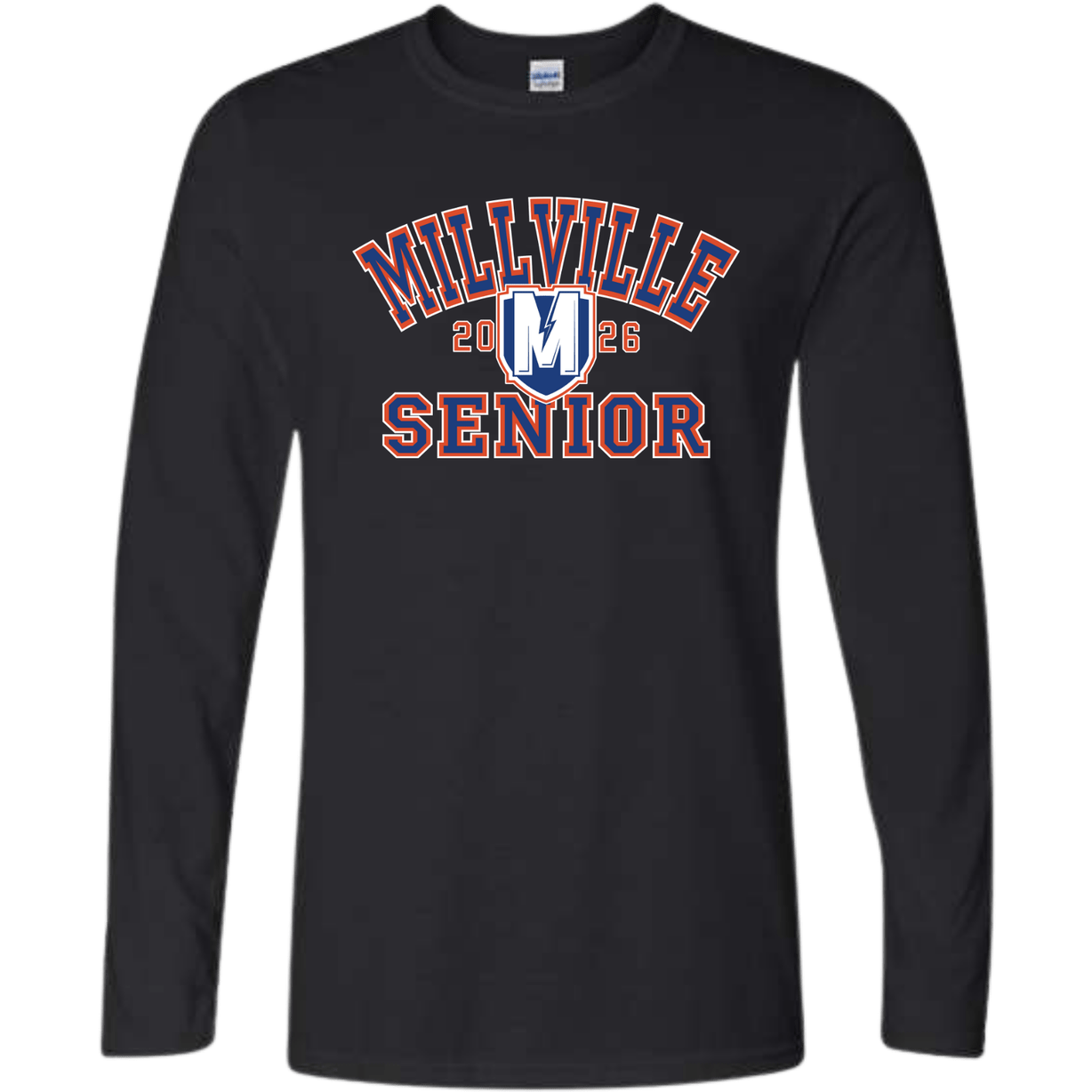 Millville Seniors Gildan Long Sleeve
