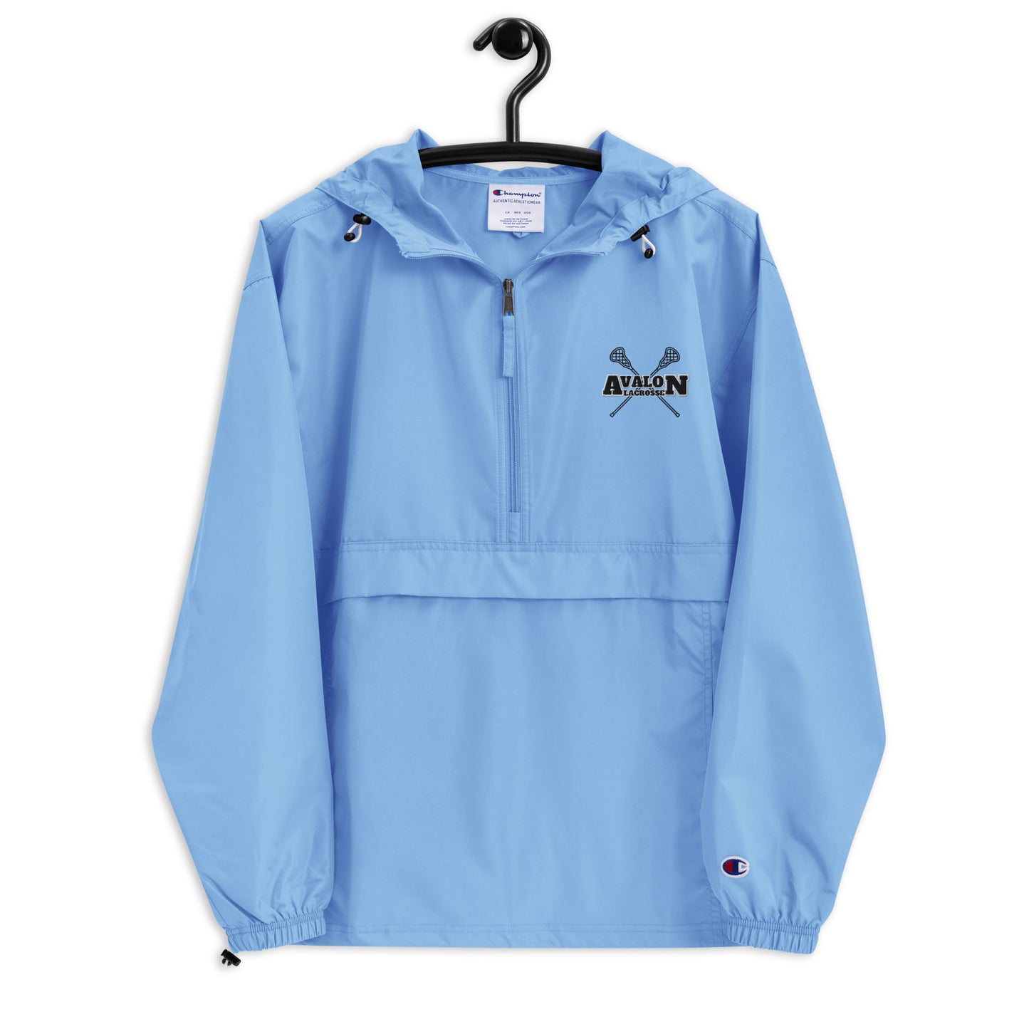 Avalon Lacrosse Embroidered Champion Packable Jacket