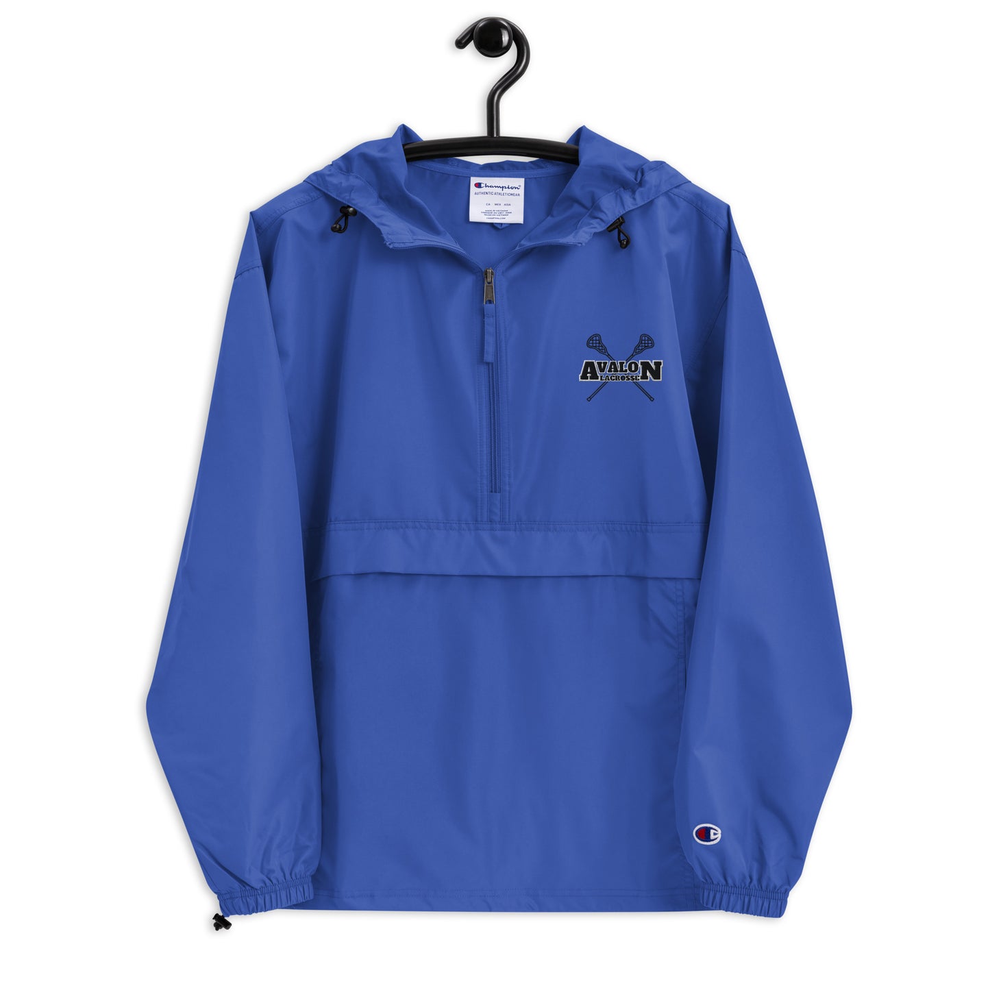 Avalon Lacrosse Embroidered Champion Packable Jacket