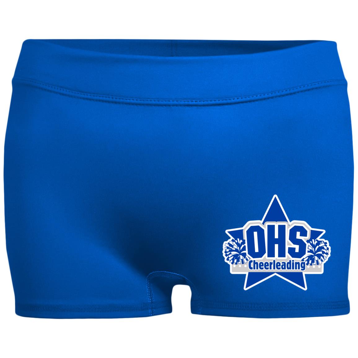 1232 Ladies' Fitted Moisture-Wicking 2.5 inch Inseam Shorts