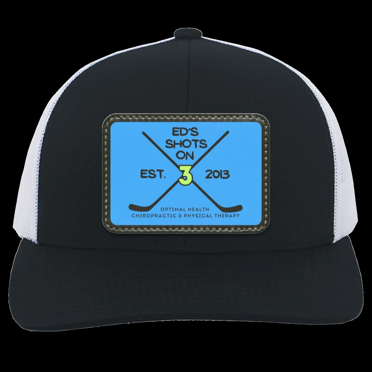 Ed's Shots on 3 Trucker Snap Back - Patch
