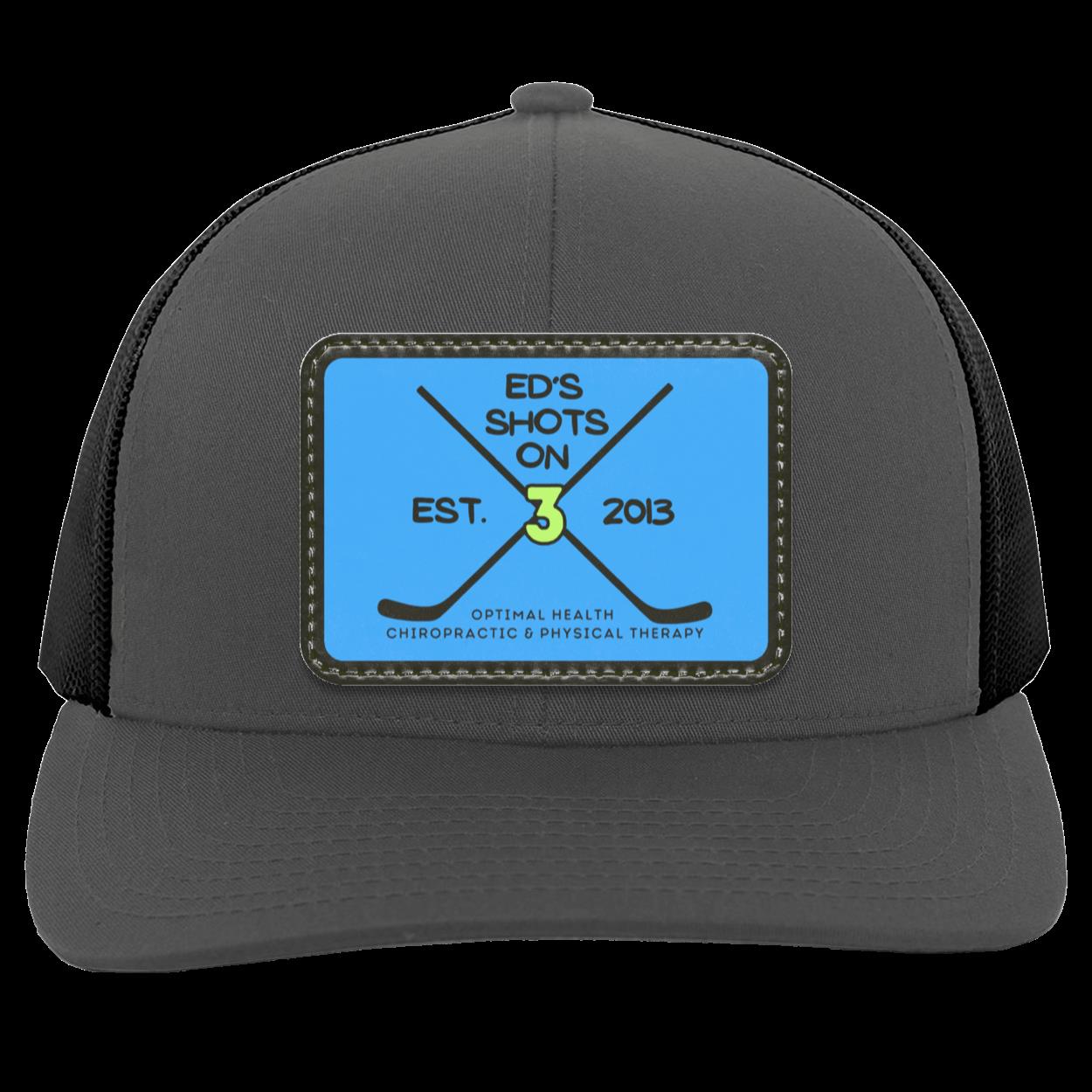 Ed's Shots on 3 Trucker Snap Back - Patch
