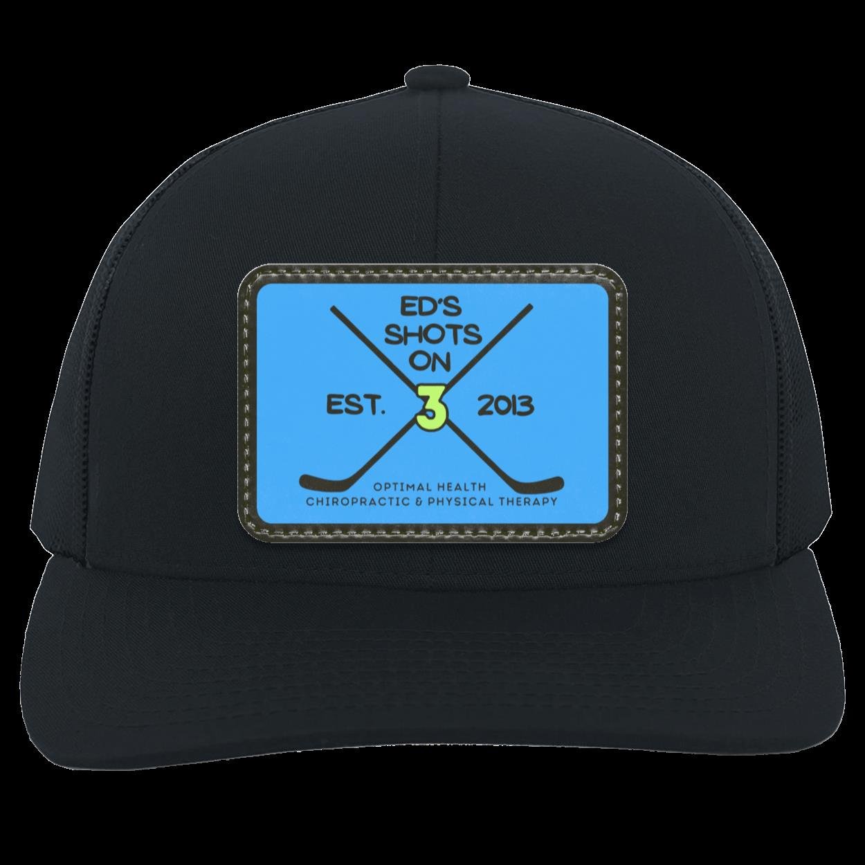 Ed's Shots on 3 Trucker Snap Back - Patch