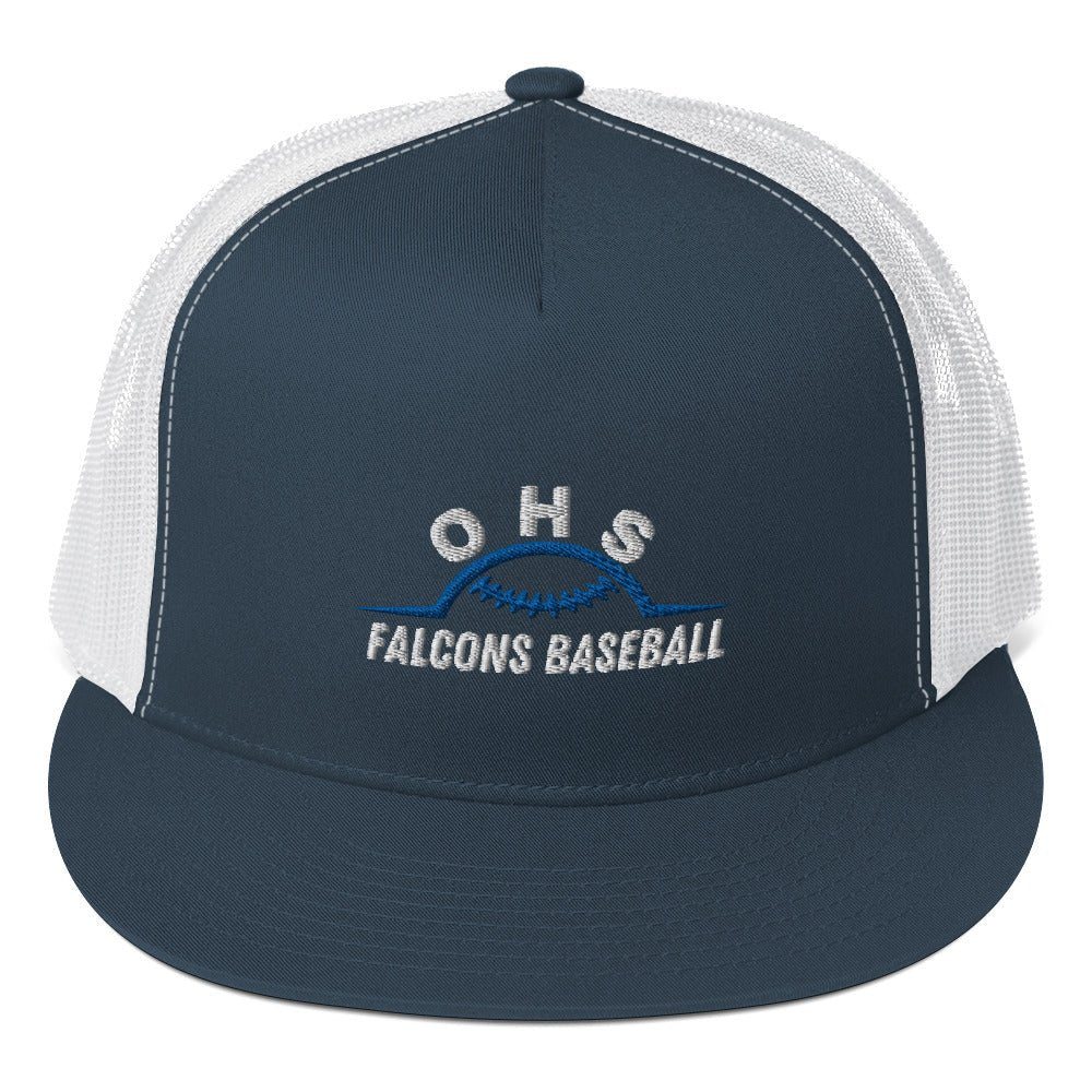 OHS Baseball 5 Panel Trucker Cap