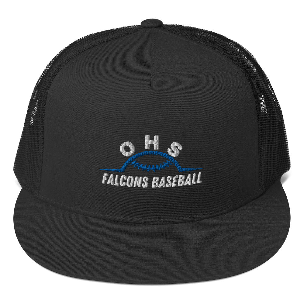 OHS Baseball 5 Panel Trucker Cap