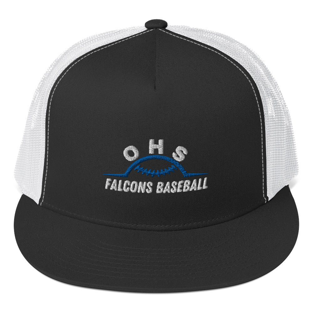 OHS Baseball 5 Panel Trucker Cap