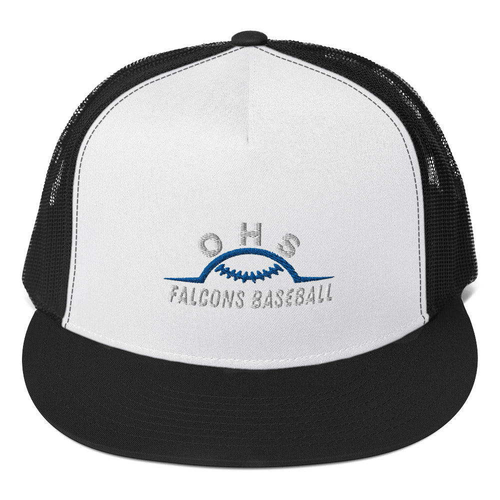 OHS Baseball 5 Panel Trucker Cap