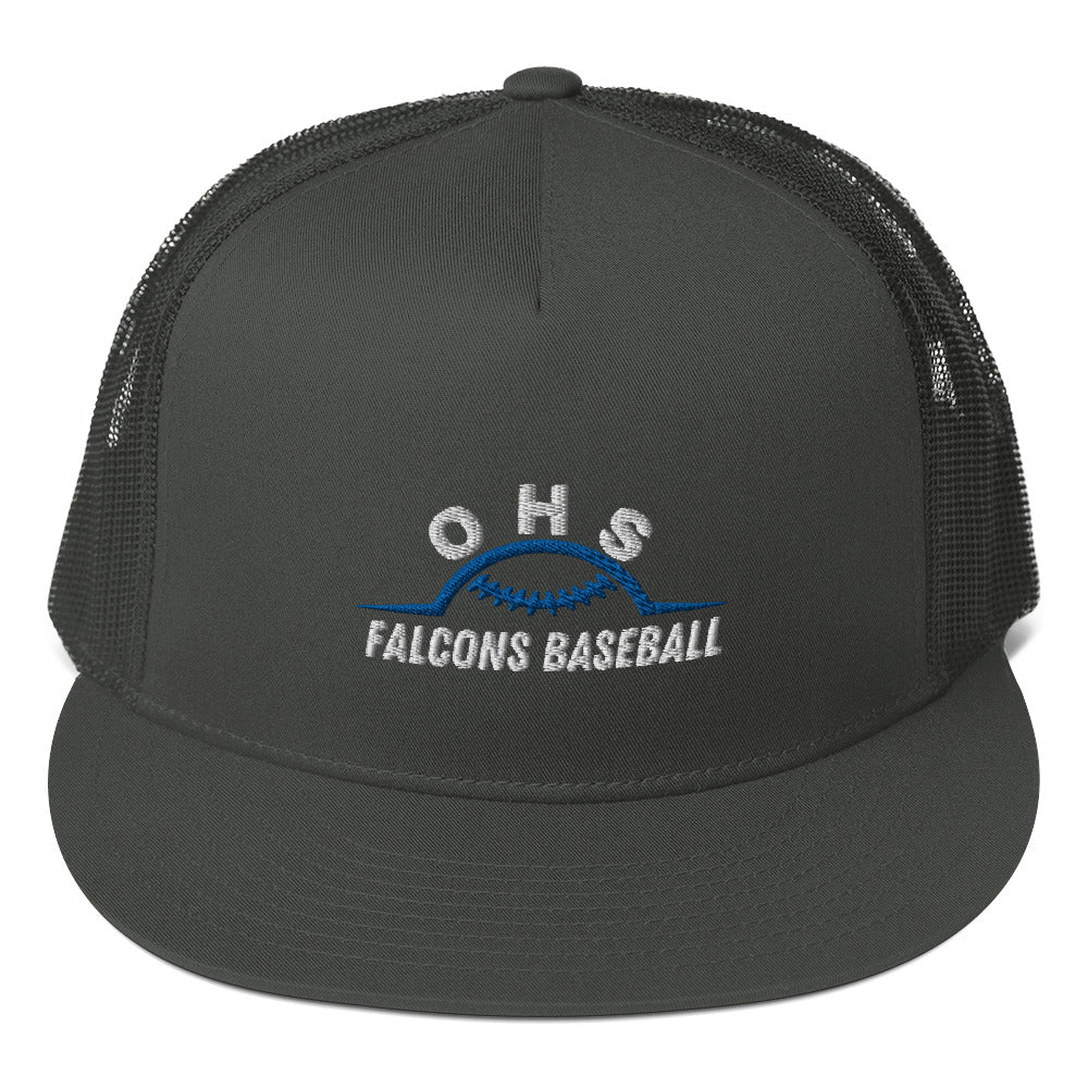 OHS Baseball 5 Panel Trucker Cap