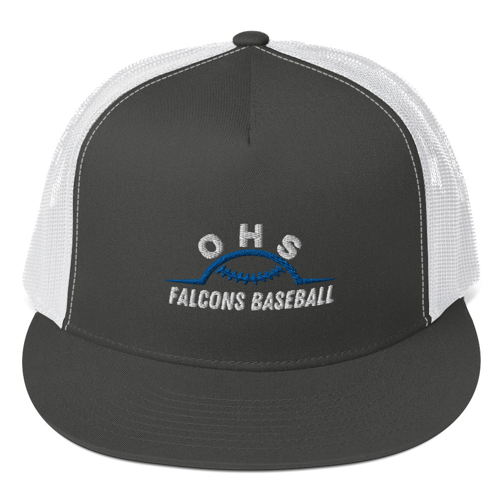 OHS Baseball 5 Panel Trucker Cap