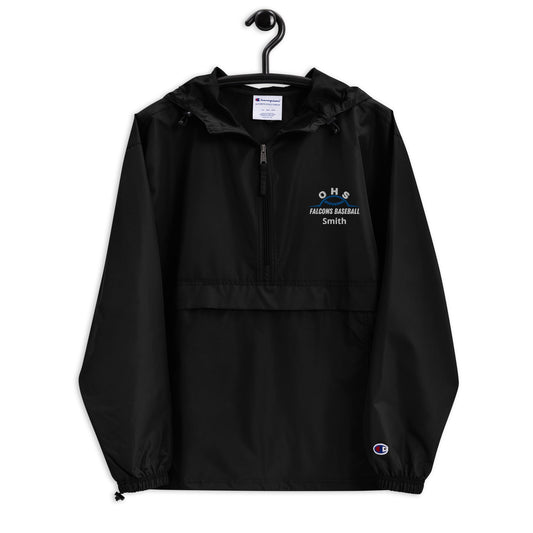 OHS Baseball Embroidered Champion Packable Jacket