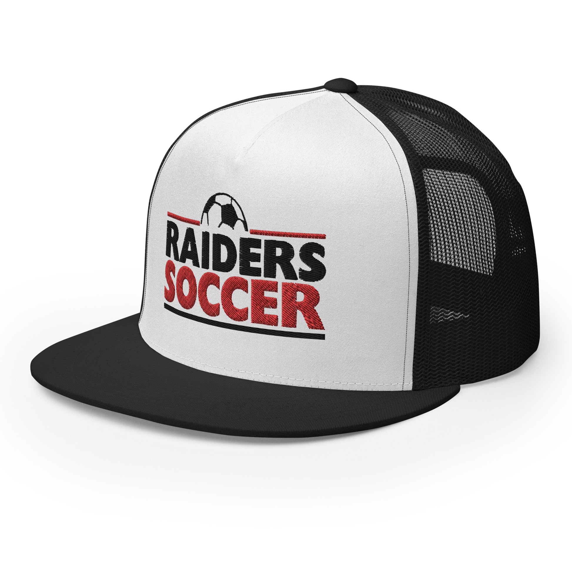 OC Raiders Soccer Trucker Cap Color Logo