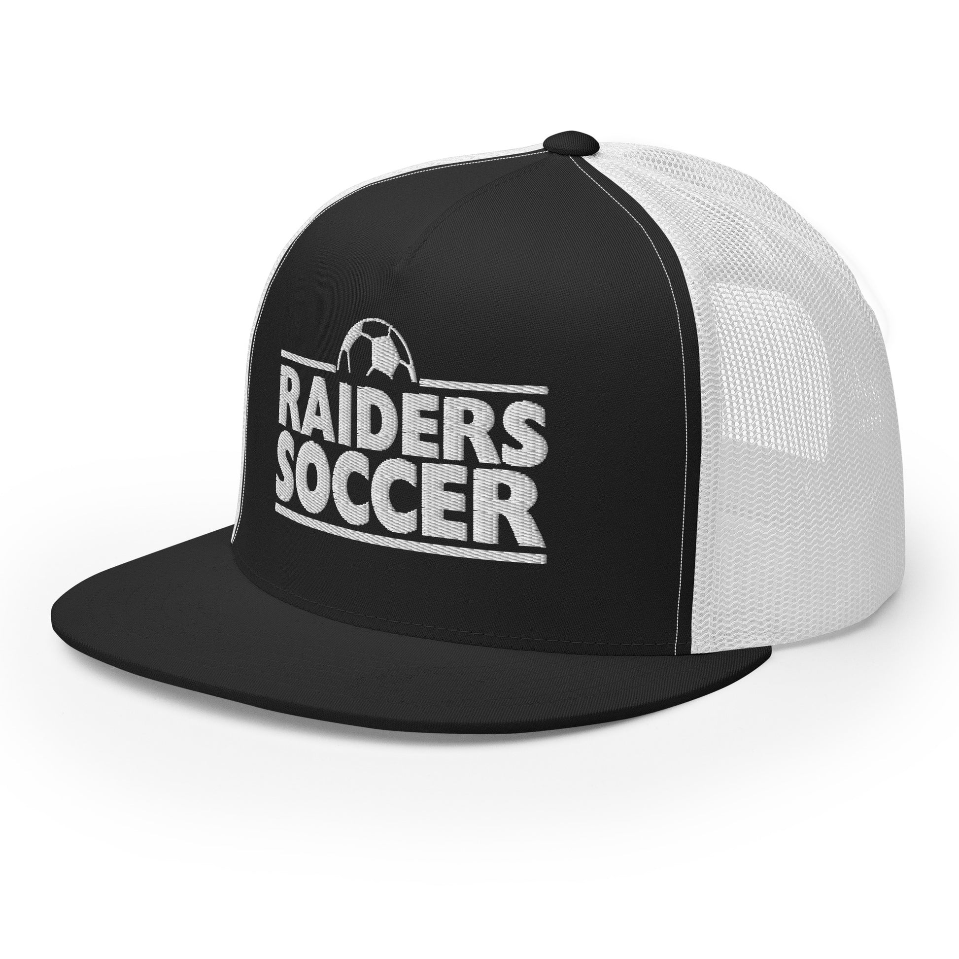 OC Raiders Soccer Trucker Cap White Logo