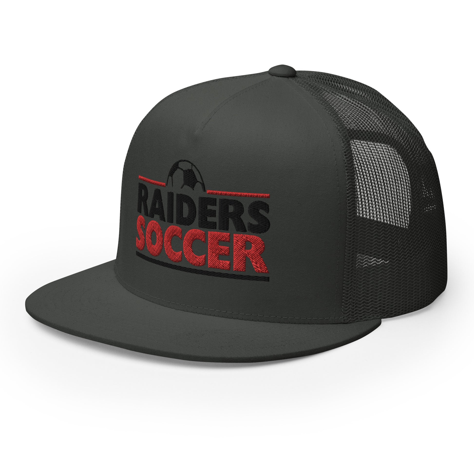 OC Raiders Soccer Trucker Cap Color Logo
