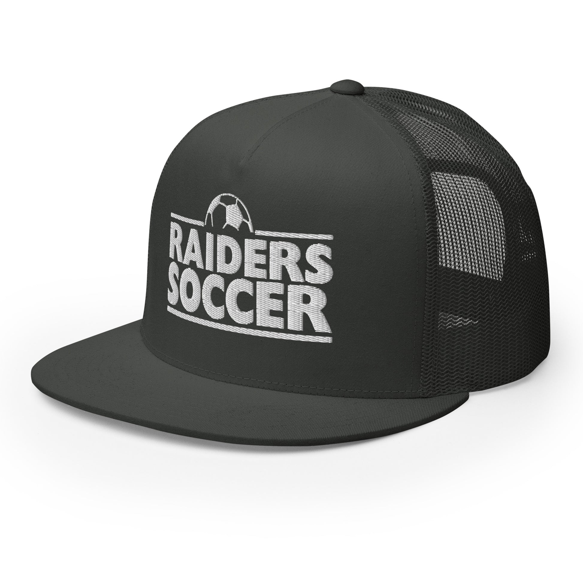 OC Raiders Soccer Trucker Cap White Logo
