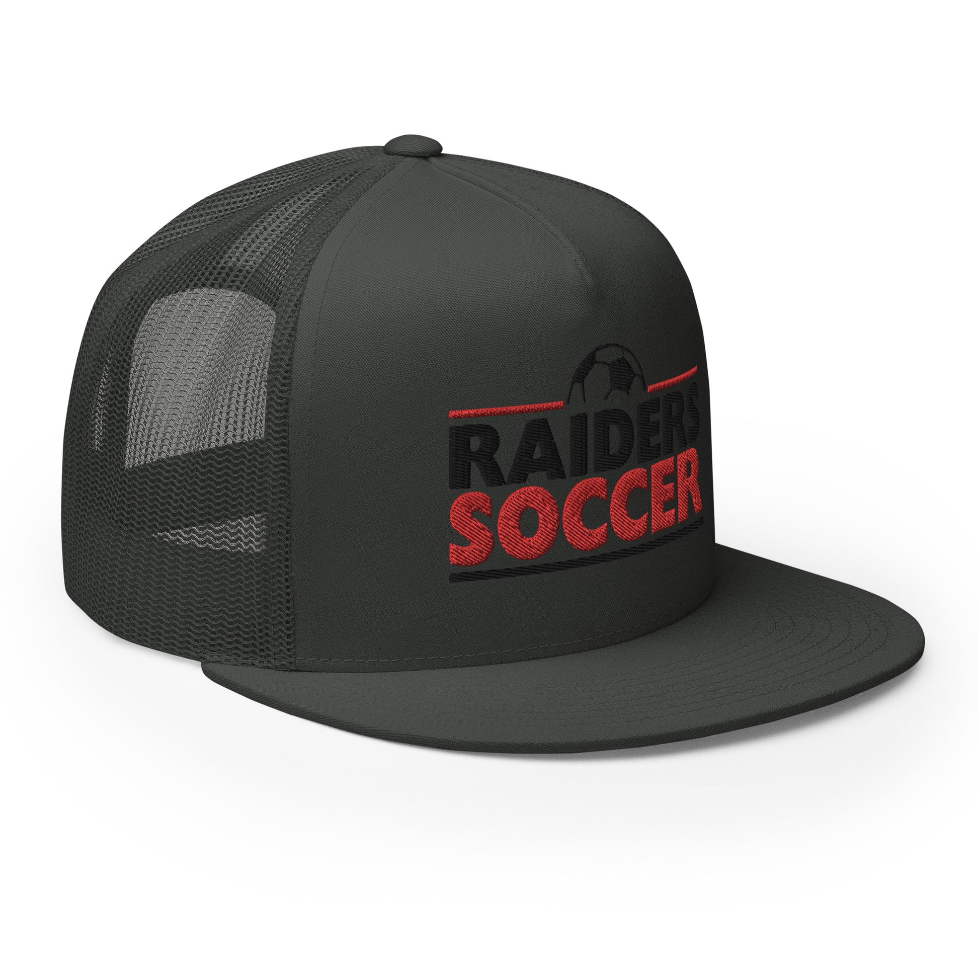 OC Raiders Soccer Trucker Cap Color Logo
