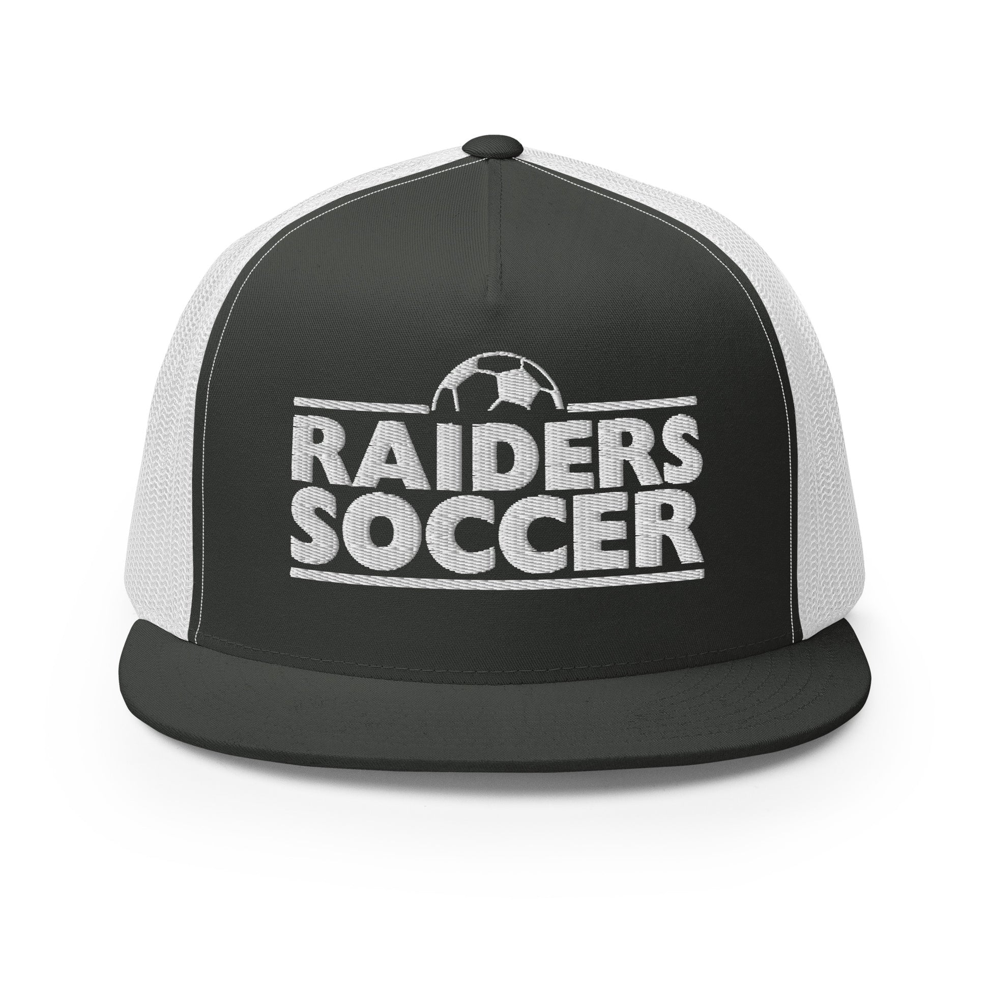 OC Raiders Soccer Trucker Cap White Logo